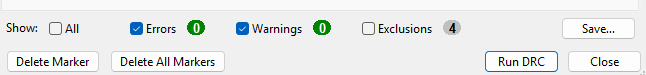 No DRC errors